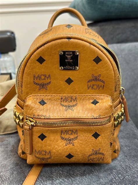 authentic mcm backpack.